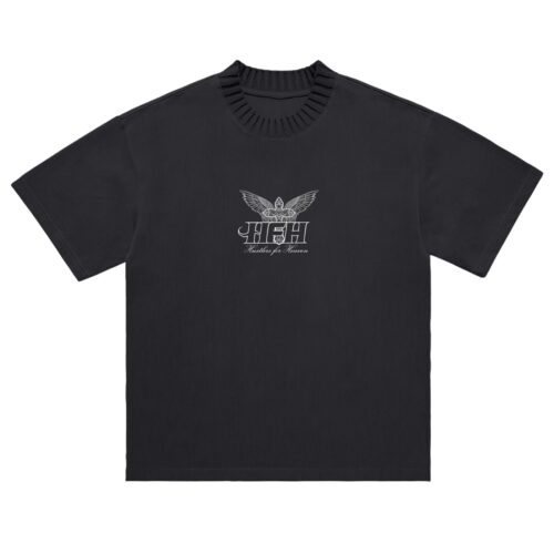 HFH OG MIDNIGHT Heavyweight Knitted Round Neck T-Shirt